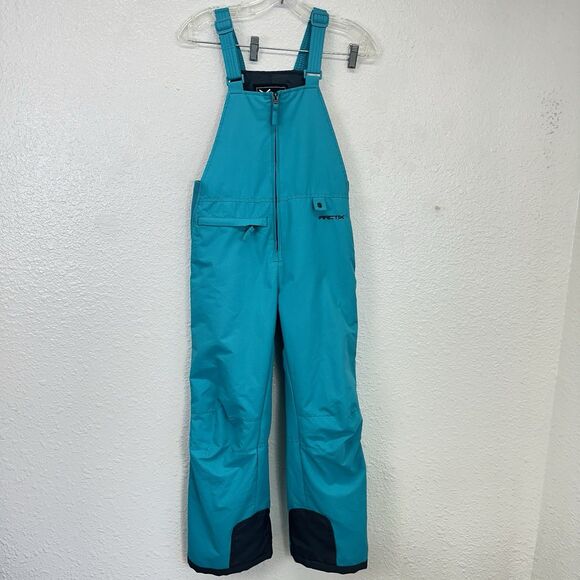 ARCTIX Youth Insulated Snow Bib Overalls Blue  Size M - Picture 13 of 14